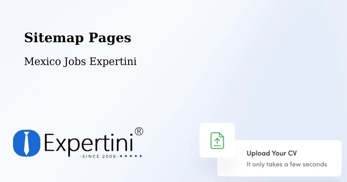 Sitemap Pages across Mexico - Mexico Jobs Expertini